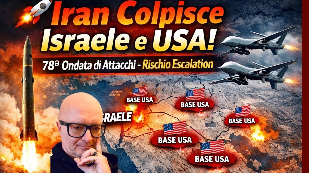 🚀 Iran Scatena 78&ordf; Ondata di Attacchi: Missili Sejil, Emad e Droni Colpiscono Israele e USA!