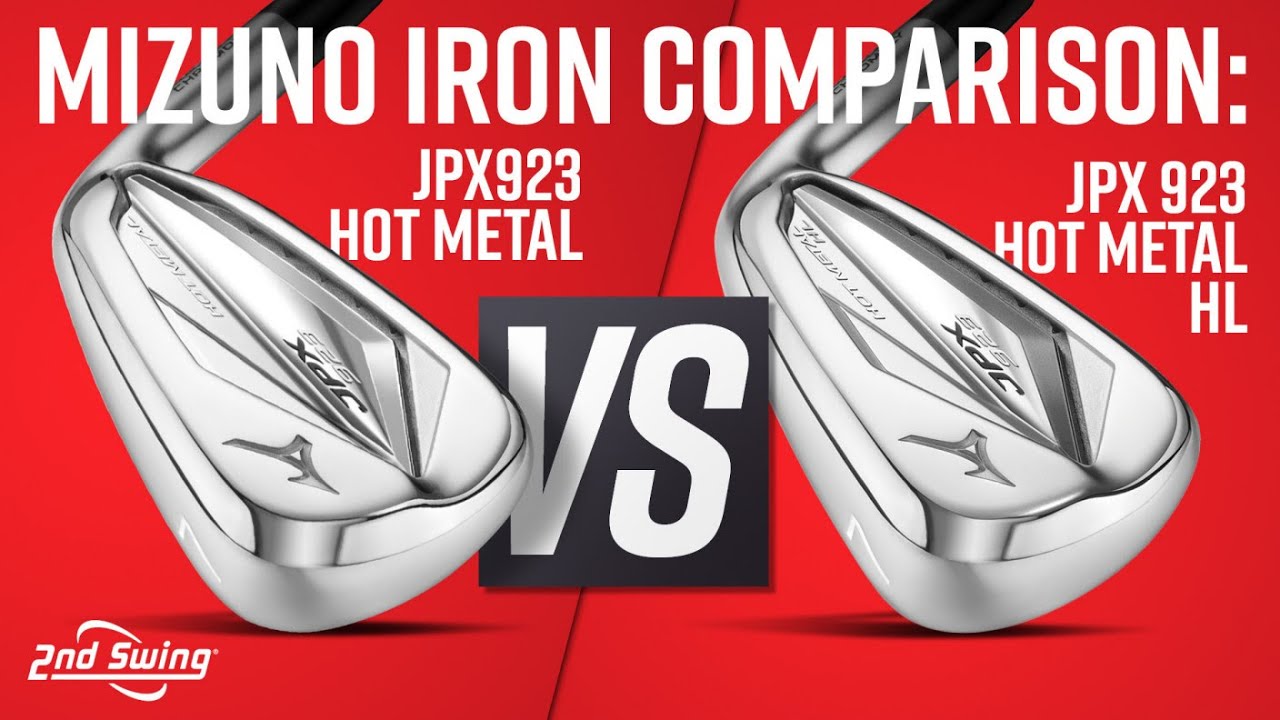 Сравнение Mizuno Irons | JPX 923 Hot Metal против JPX 923 Hot Metal HL