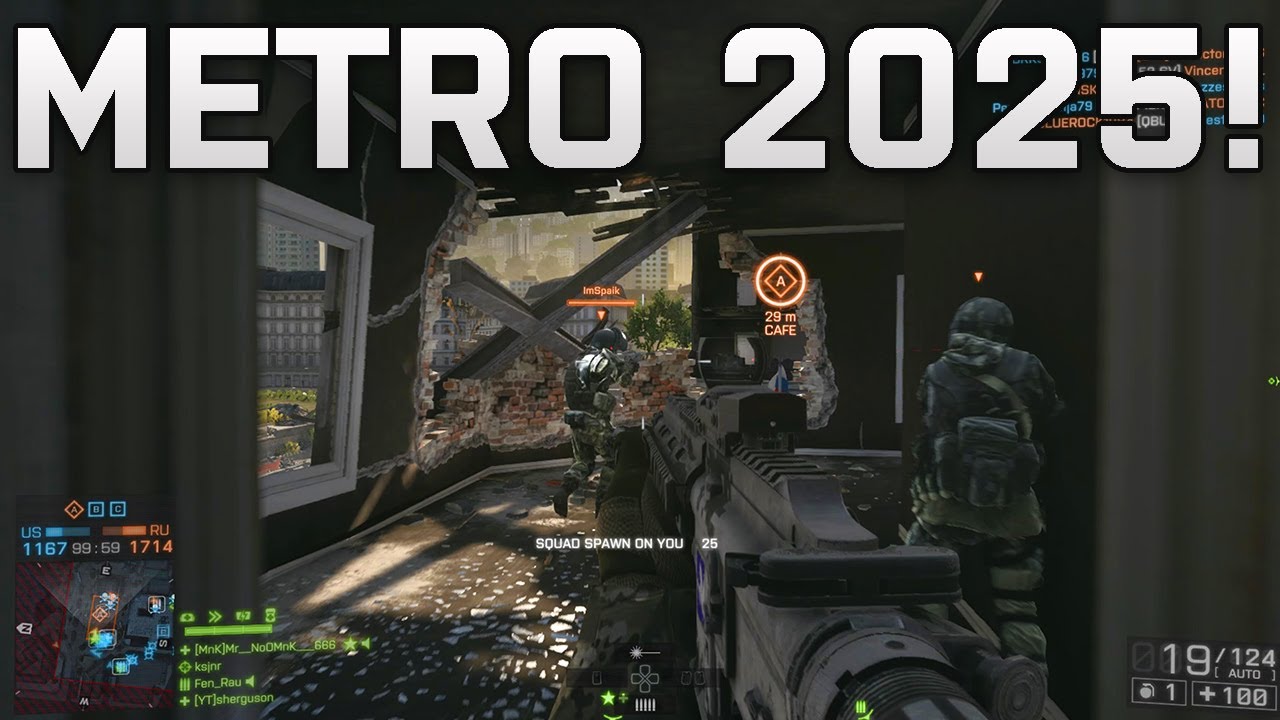 Playing Battlefield 4 Operation Metro In 2025!
