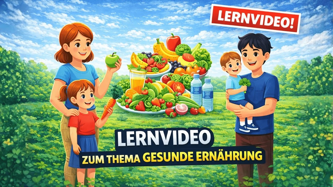 Lernvideo: gesunde Ernährung 🍎- HSU Grundschule