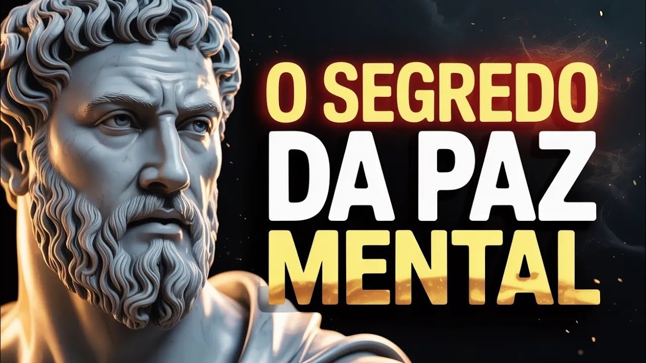 🟡10 ENSINAMENTOS ESTOICOS para VENCER A ANSIEDADE e PRESERVAR A CALMA | ESTOICISMO.