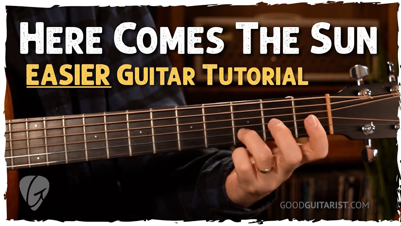 Easiest Way to Play Here Comes The Sun on Guitar (No Barre Chords!)