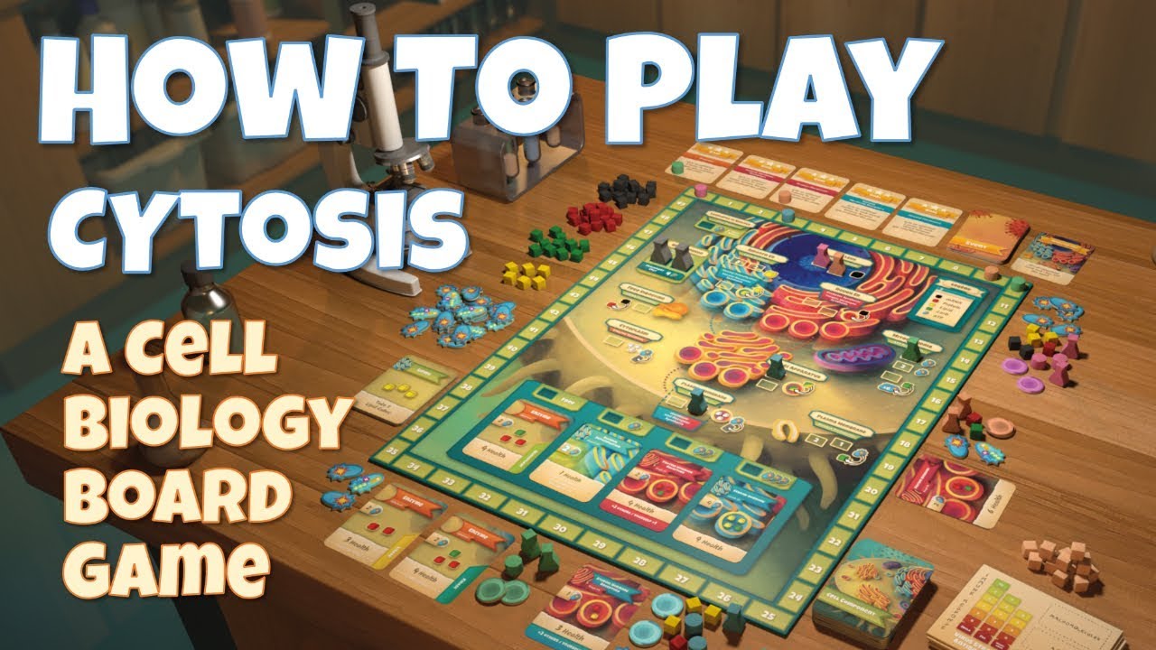 How To Play - Cytosis: A Cell Biology Board Game (by John Coveyou)