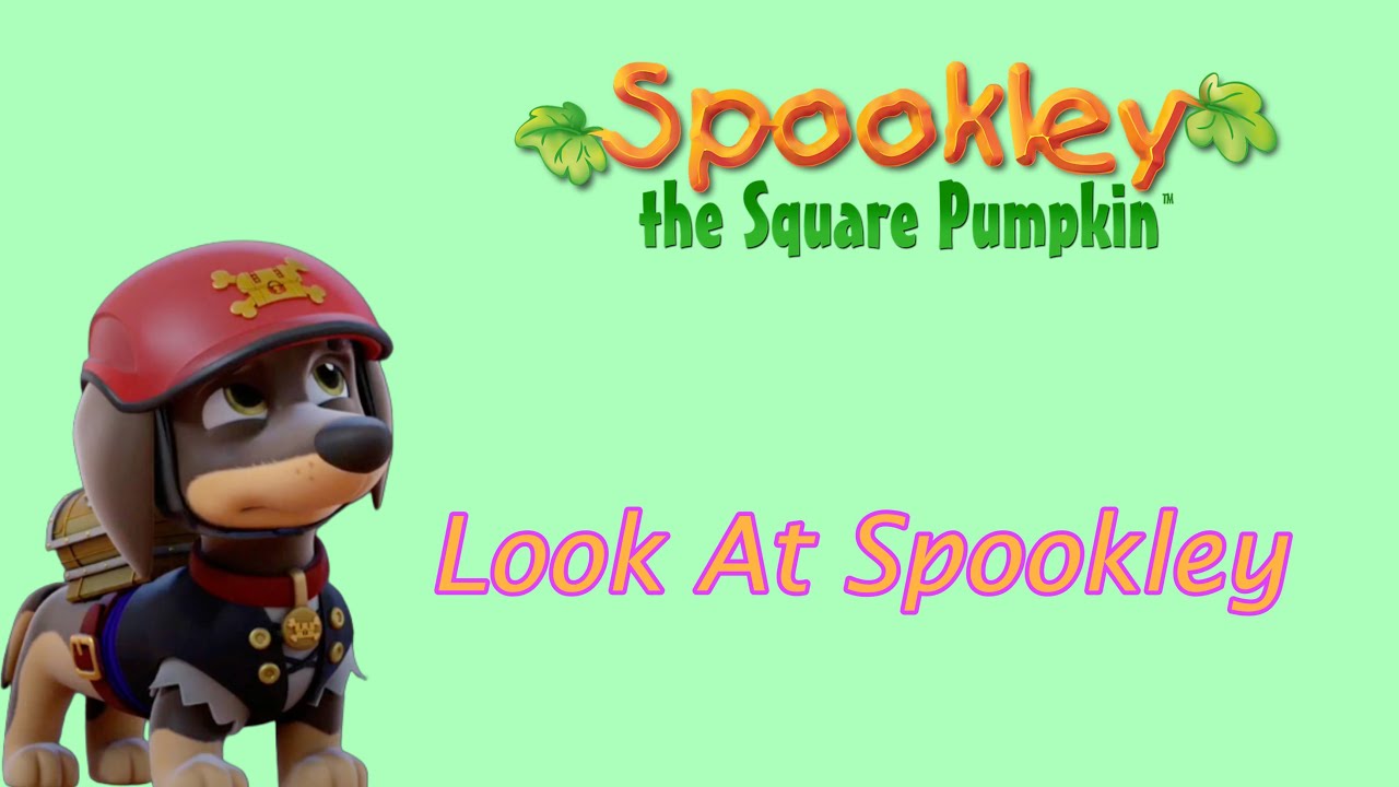 Paw Patrol - Look At Spookley - Spookley The Square Pumpkin