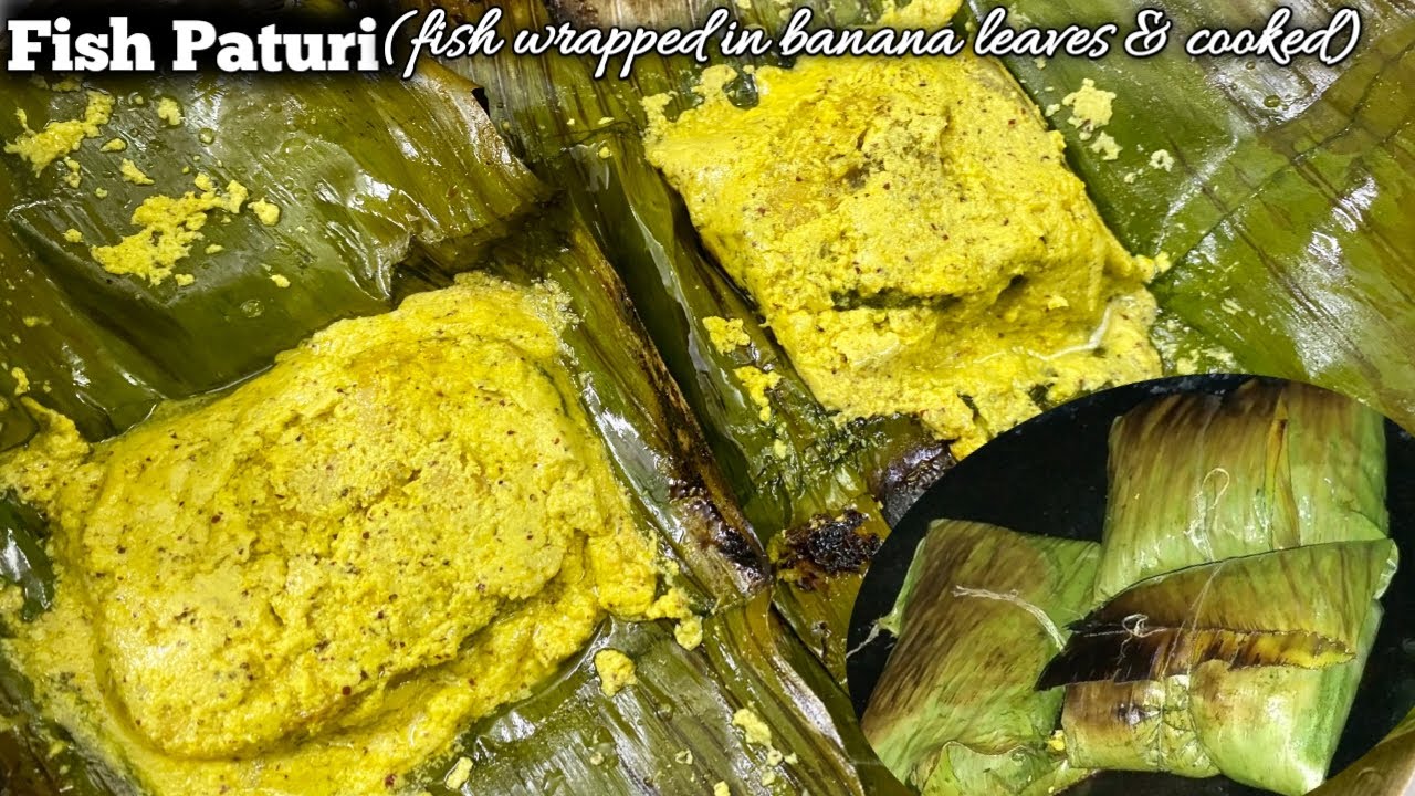 Fish Paturi | How to Prepare Fish Paturi | Bengali Macher Paturi Recipe | Steamed Fish Recipe