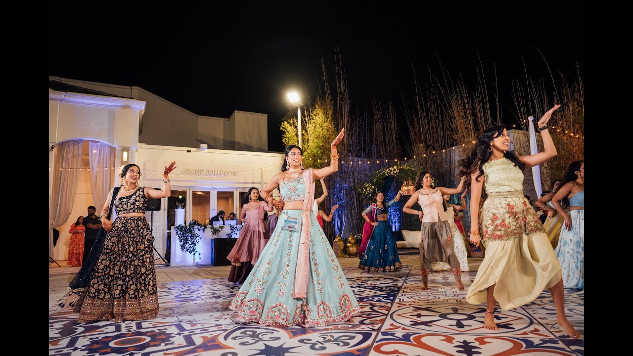 Bride & Her Friends Sangeet Dance | Manisha & Akaash | #TheSethis