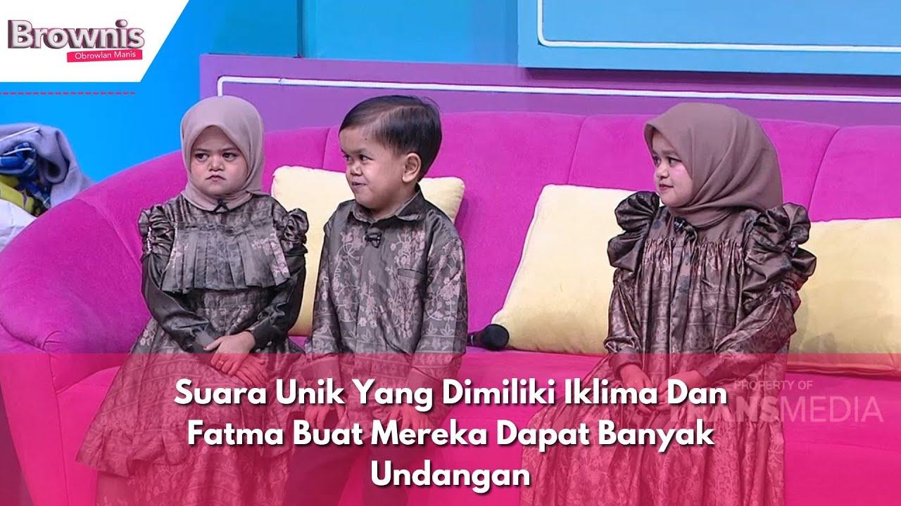 Suara Unik Yang Dimiliki Iklima Dan Fatma Membuat Mereka Dapat Banyak Undangan | BROWNIS (9/5/24) P2