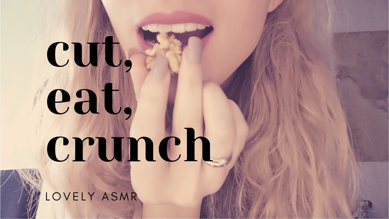 CUTTING AND EATING VEGGIES AND FRUITS // ASMR - INTENSE CRUNCH!