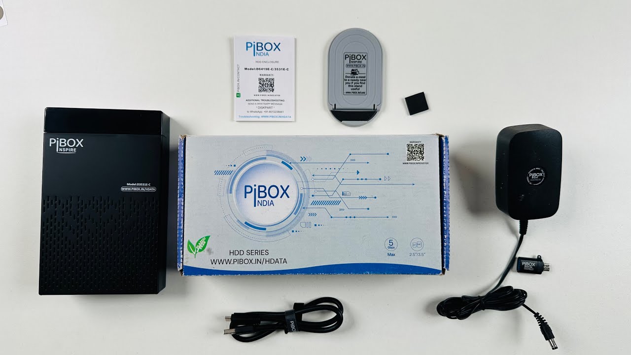 PiBOX India USB 3 1 External Hard Drive Docking Station