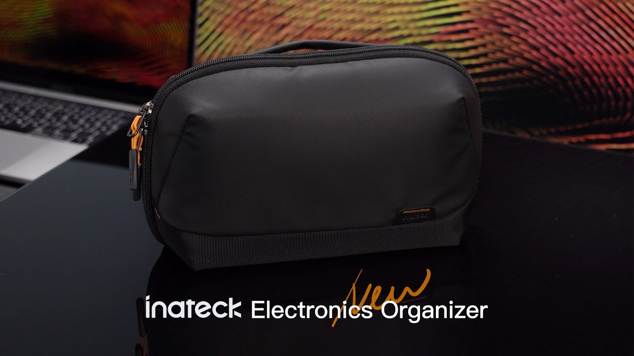Inateck Multipurpose Gadgets Organizer with 180&deg; Open & Orderly Storage, AB03007