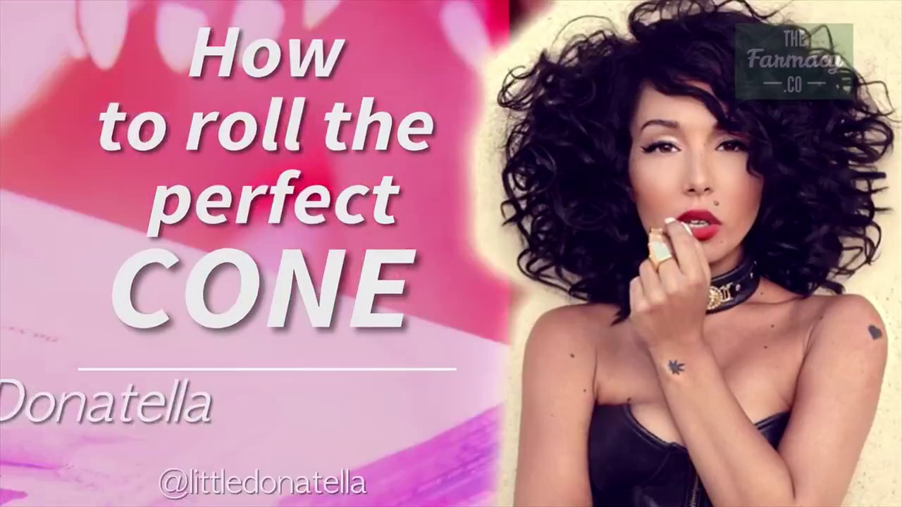 How To Roll The Perfect Cone Joint with Donatella