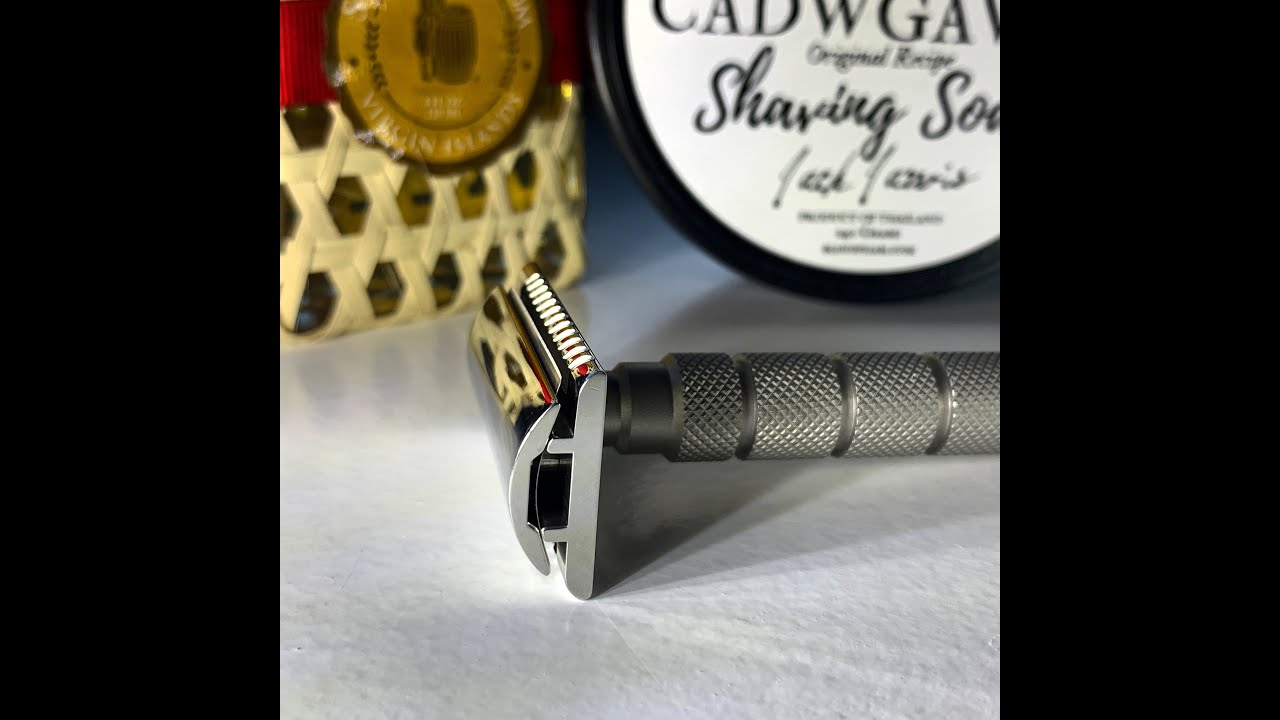 Alpha Shave Of The Day - Outlaw DE, Outlaw Brush and Cadwgawn Soap