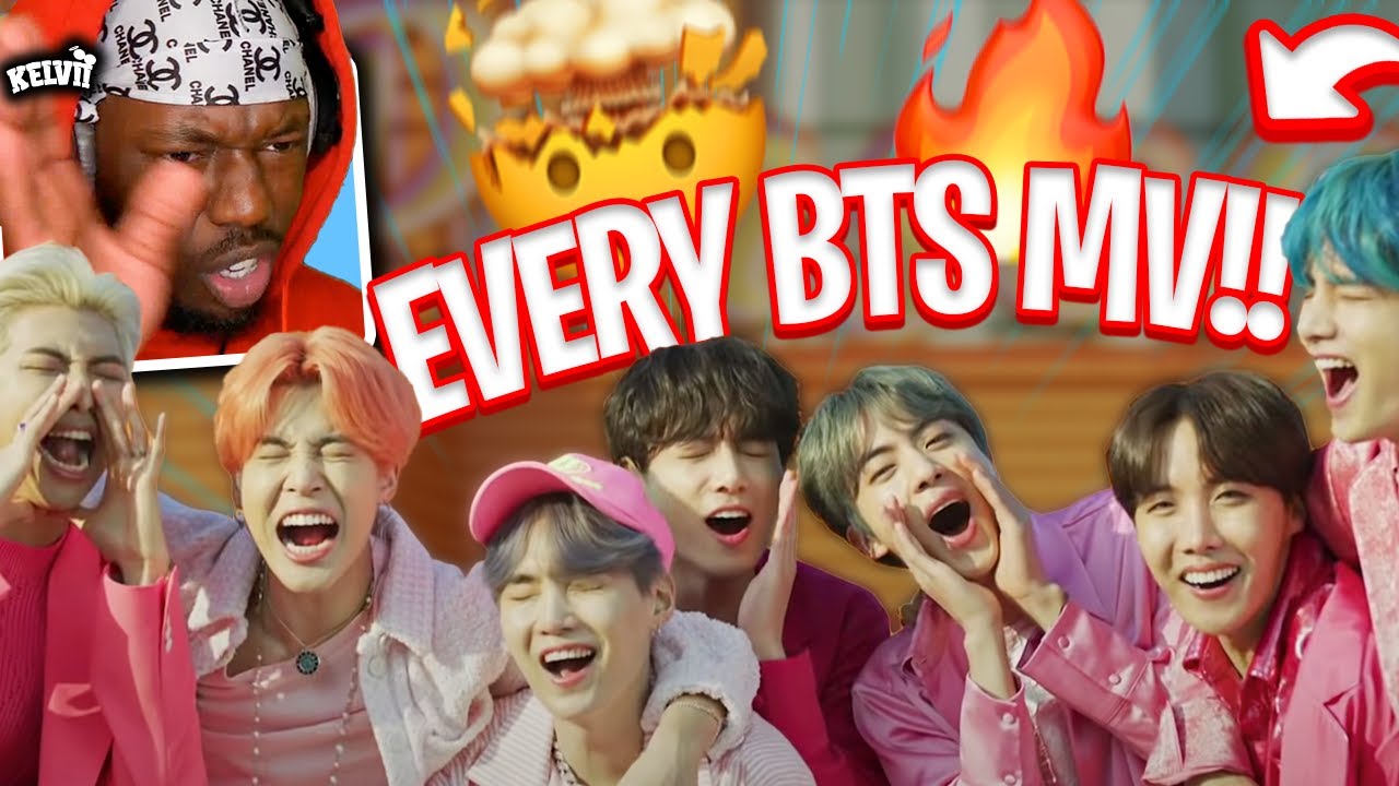 thatssokelvii reacts to BTS (방탄소년단) | all mvs in release order!! **immaculate discography!!**