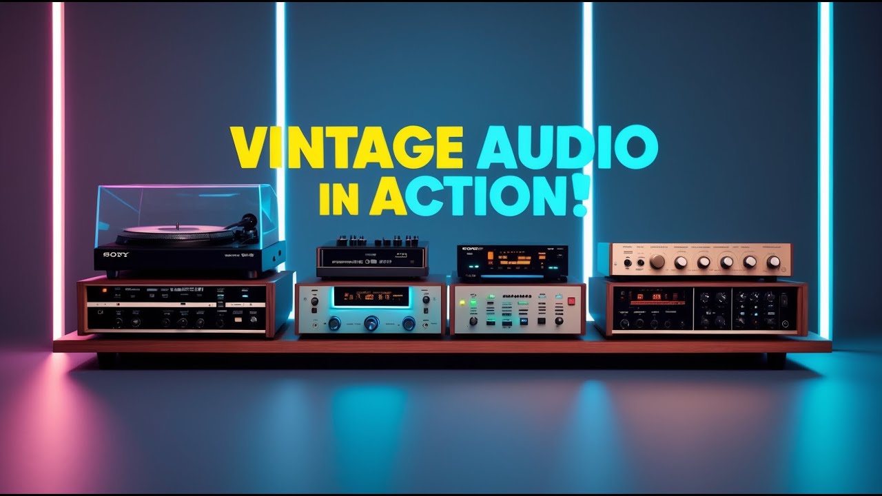 Meu Setup de &Aacute;udio Vintage: Equipamentos que Definem o Som