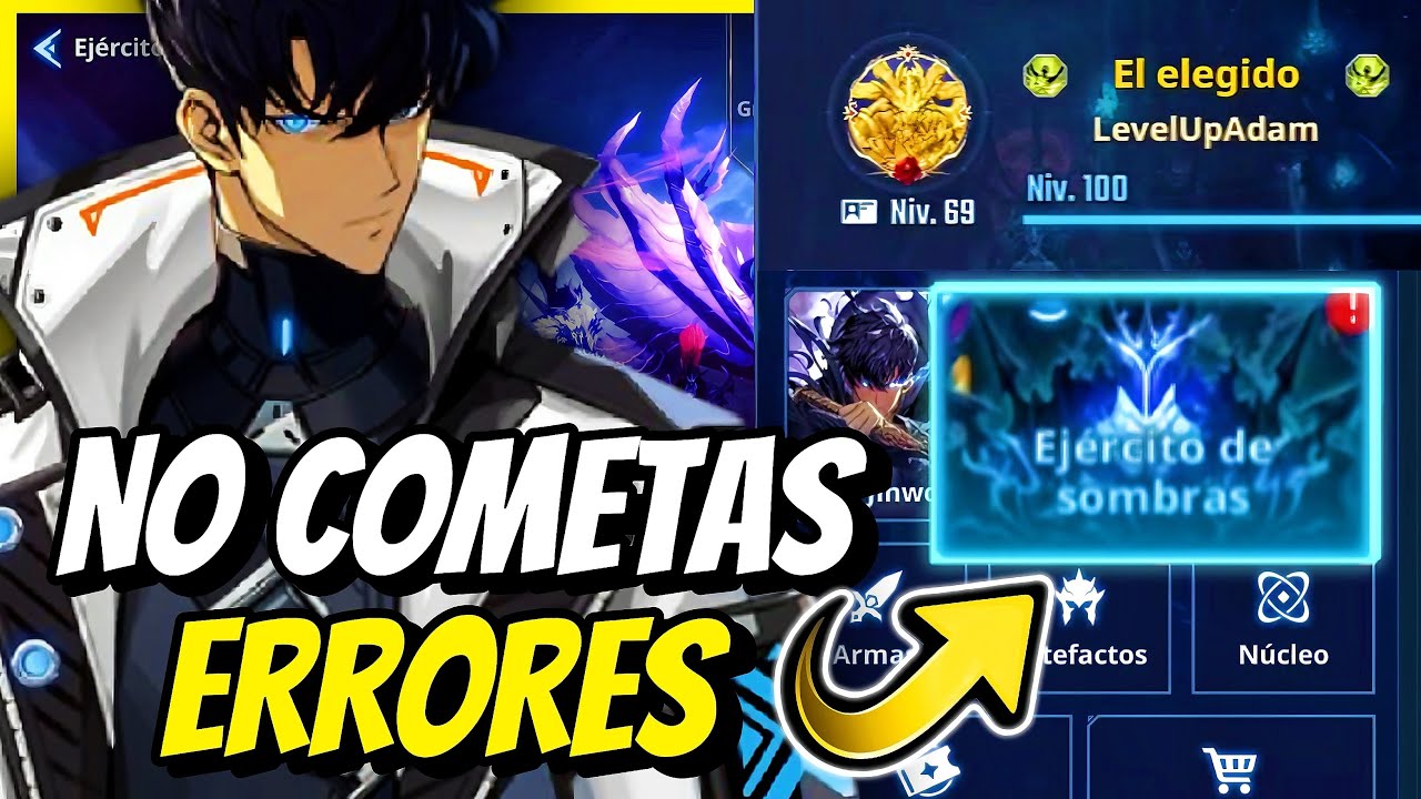 ¿COMO FUNCIONA el EJÉRCITO de SOMBRAS? PRO TIPS para NO COMETER ERRORES | Solo Leveling: ARISE