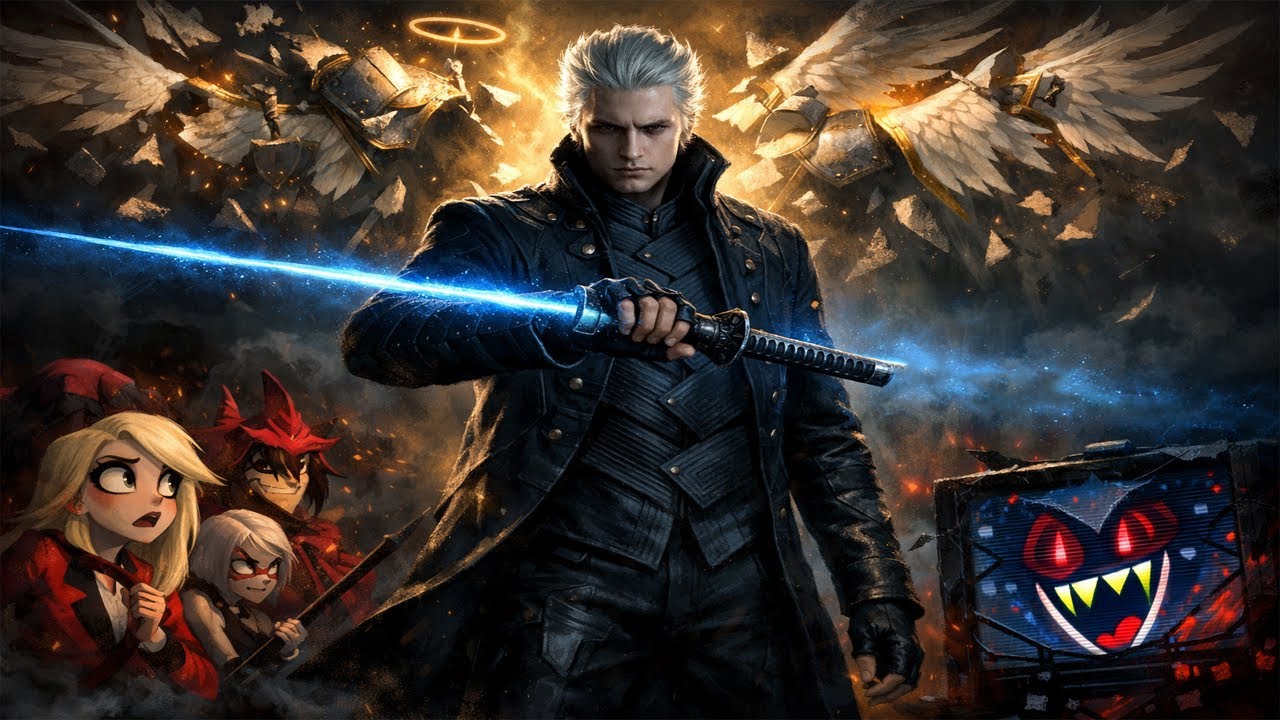 What If Vergil Appeared in Hazbin Hotel?