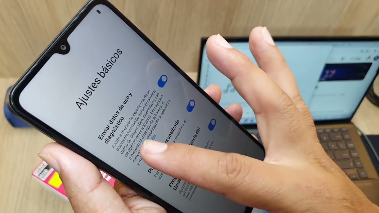 configuración inicial Redmi A5 25028RN03L