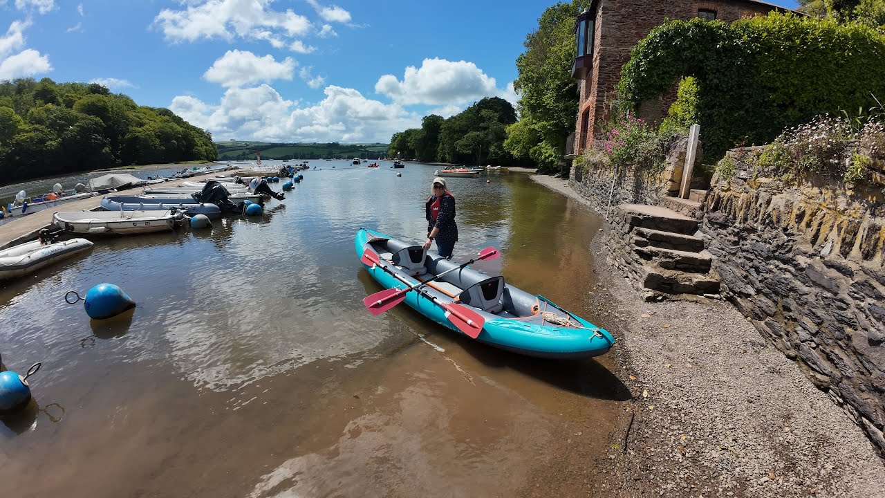 ITIWIT X100 canoe on The River Dart May 2024