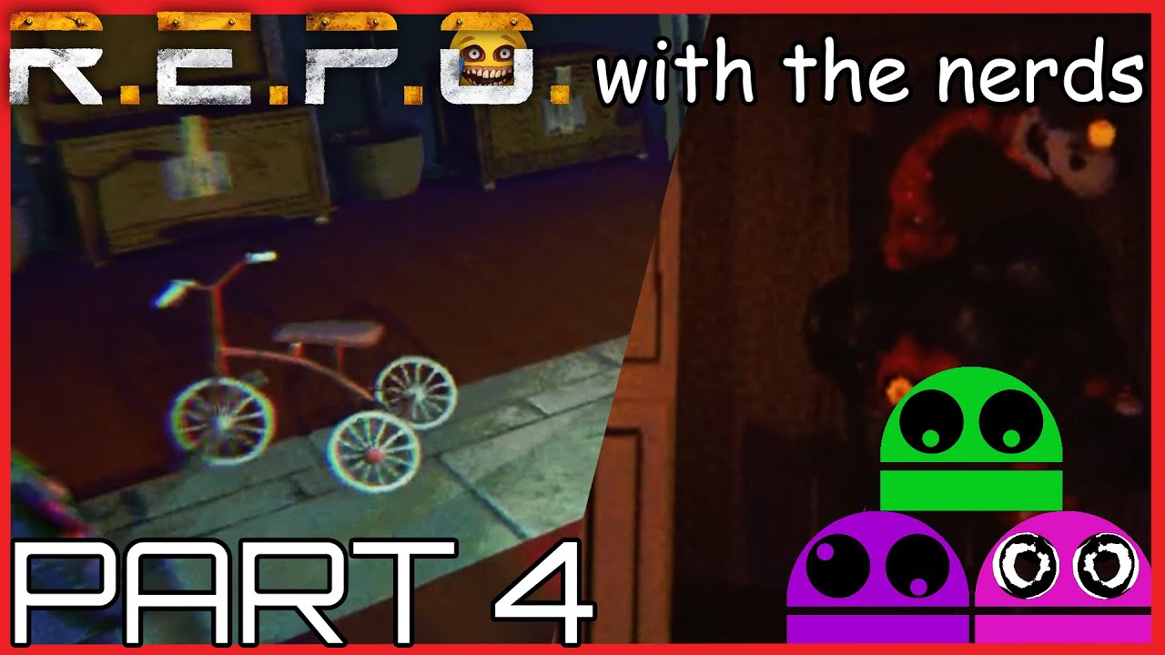 Tricycle of doom | R.E.P.O. Monster Update with the nerds - Part 4