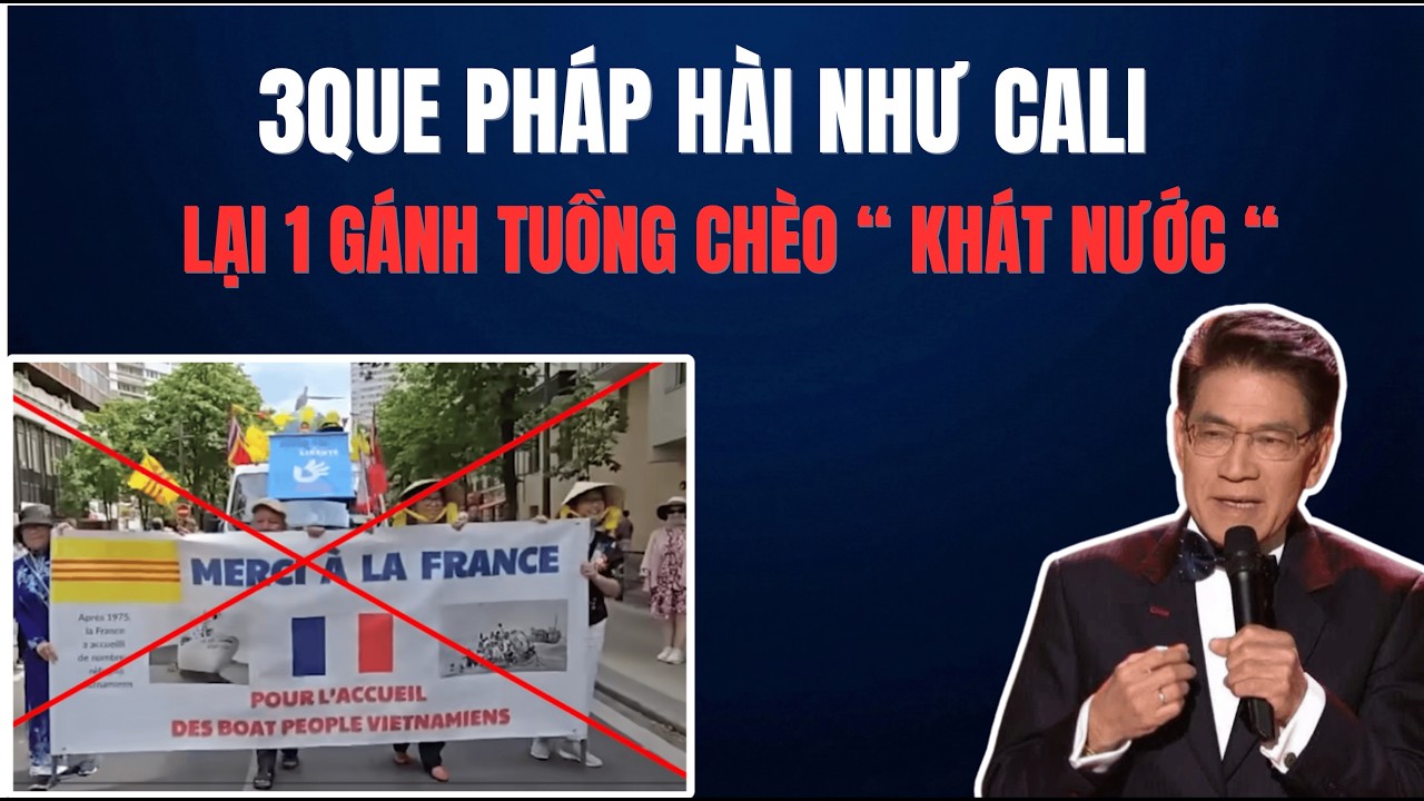 3Que Pháp Hài Như Cali Đòi Biểu Tình Điện Biên Phủ| Chuyện Đêm Khuya | Nguyễn Ngọc Ngạn