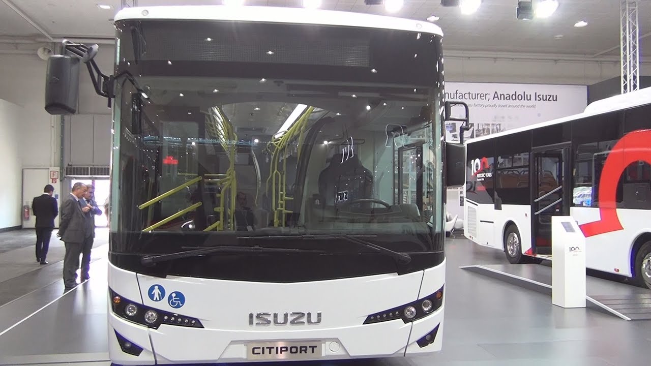 Isuzu Citiport Bus (2017) Exterior and Interior