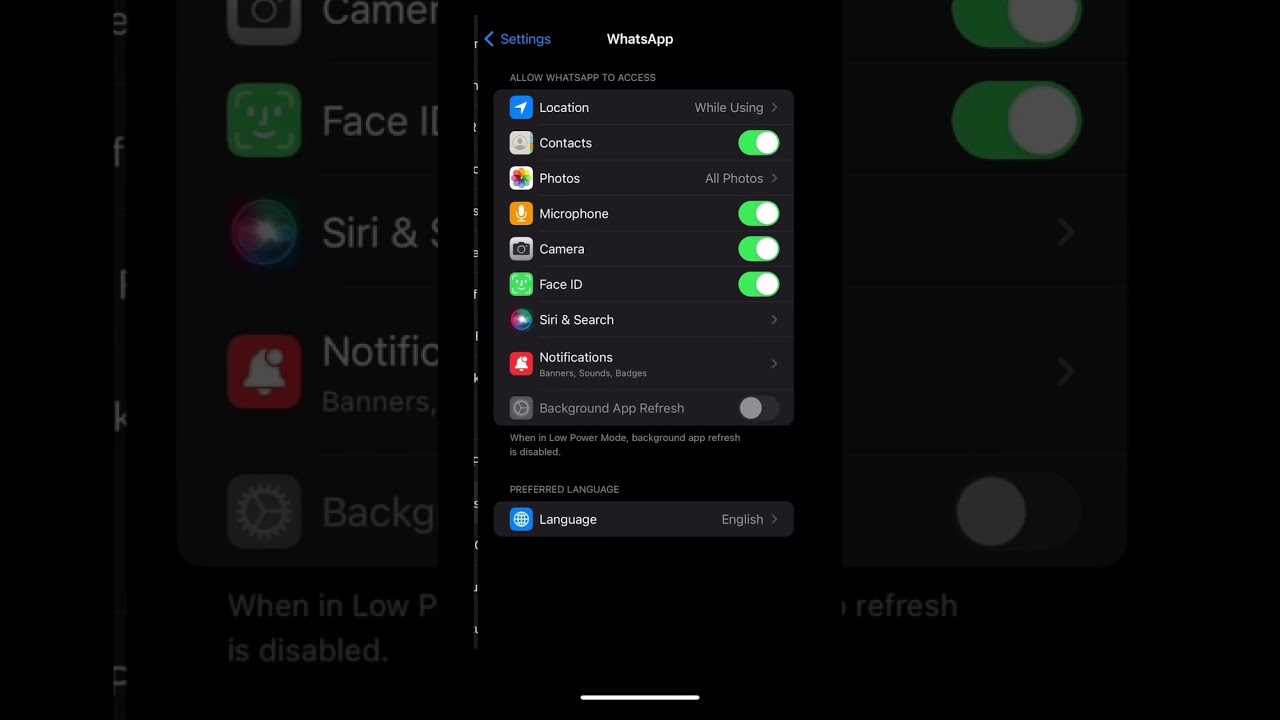 Whatsapp contacts no showing in iphone solved #iphonetips #whatsapperror