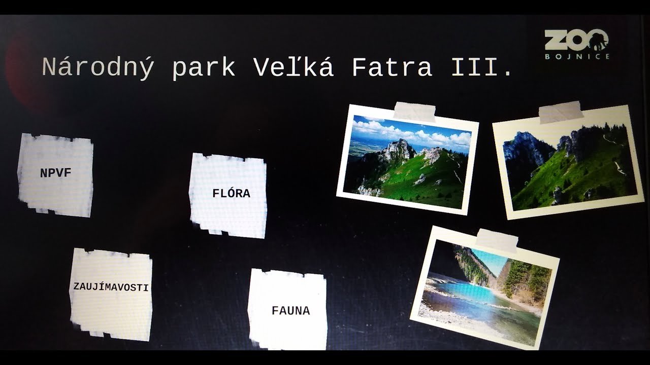Národný park Veľká Fatra III.