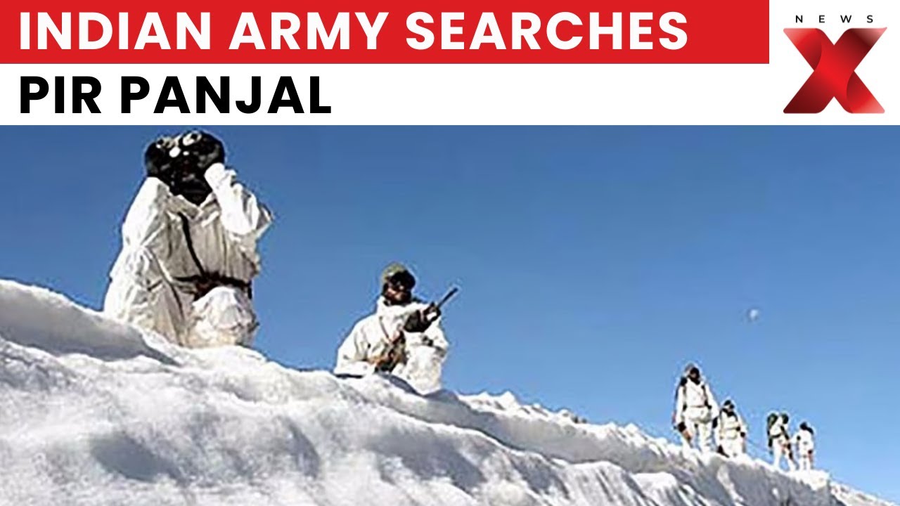 Indian Army Intensifies Search Operations in Pir Panjal Amid Heavy Snow | NewsX