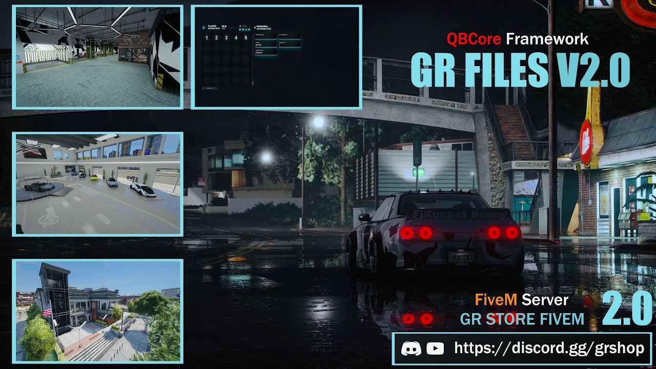 GR FILES V2.0 QBCore Server Fivem