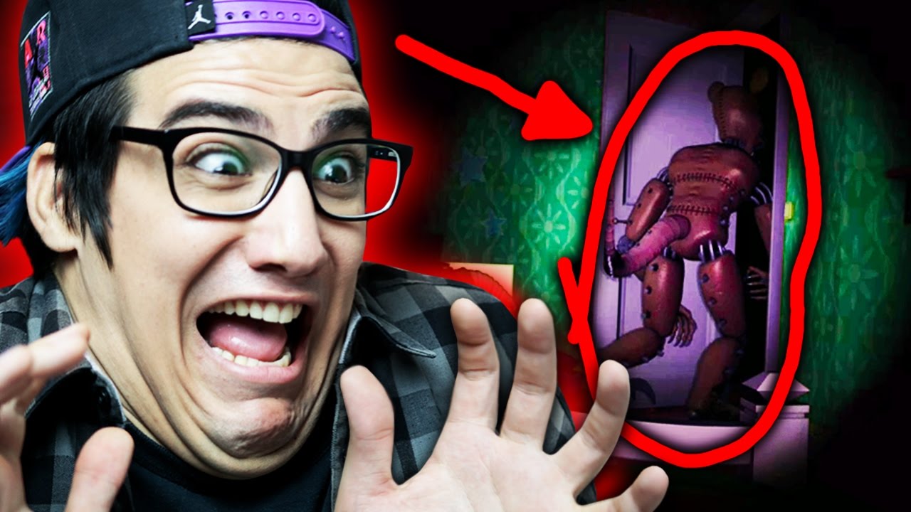 ALGO BIZARRO ENTROU NO MEU QUARTO! - Five Nights at Candy's 3