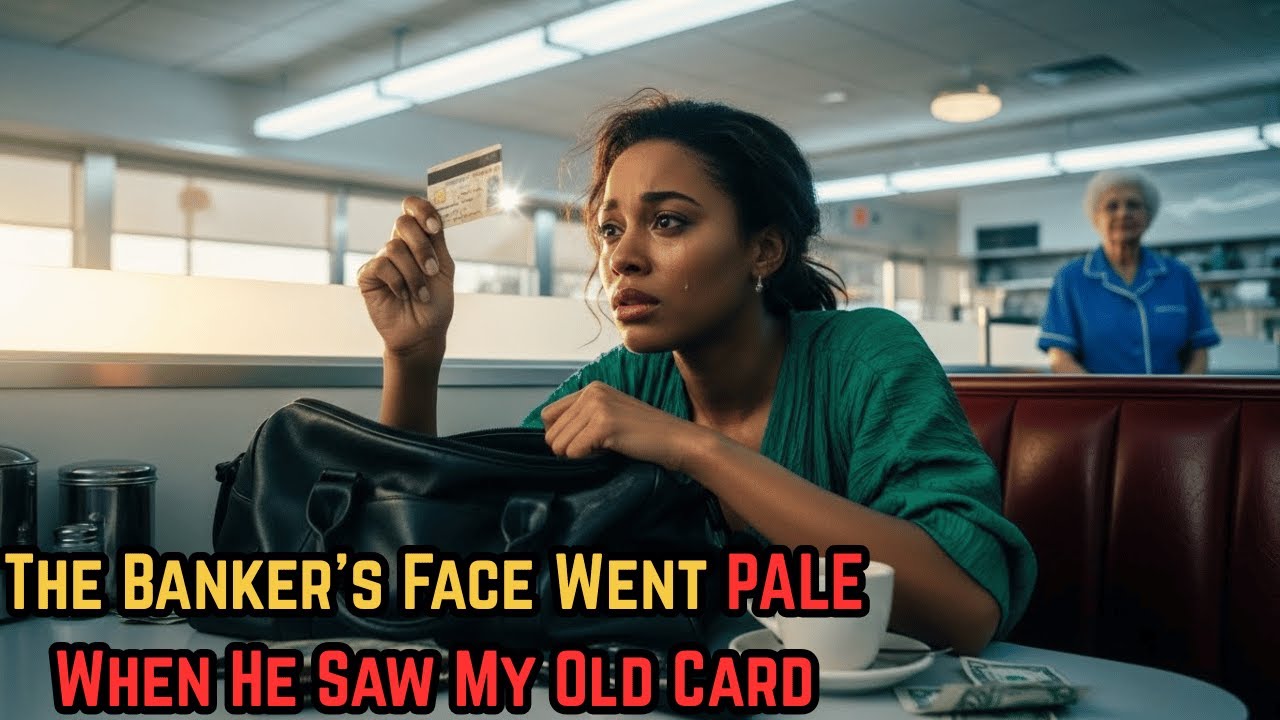 After my Billionaire husband kicked me out, I used my Grand father’s old card. The bank panicked — I