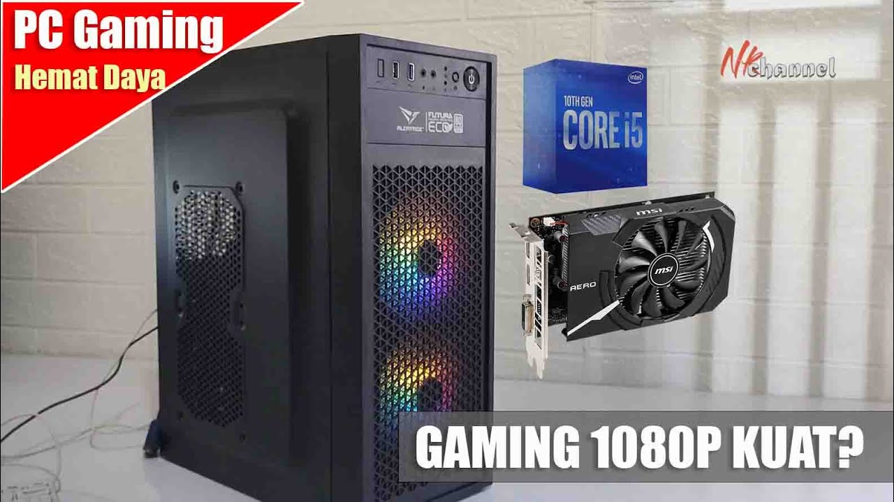 Rakit PC Gaming Murah Irit daya saat SSD sama RAM naik Tinggi! Intel Core i5/16GB RAM/ NVME 512GB