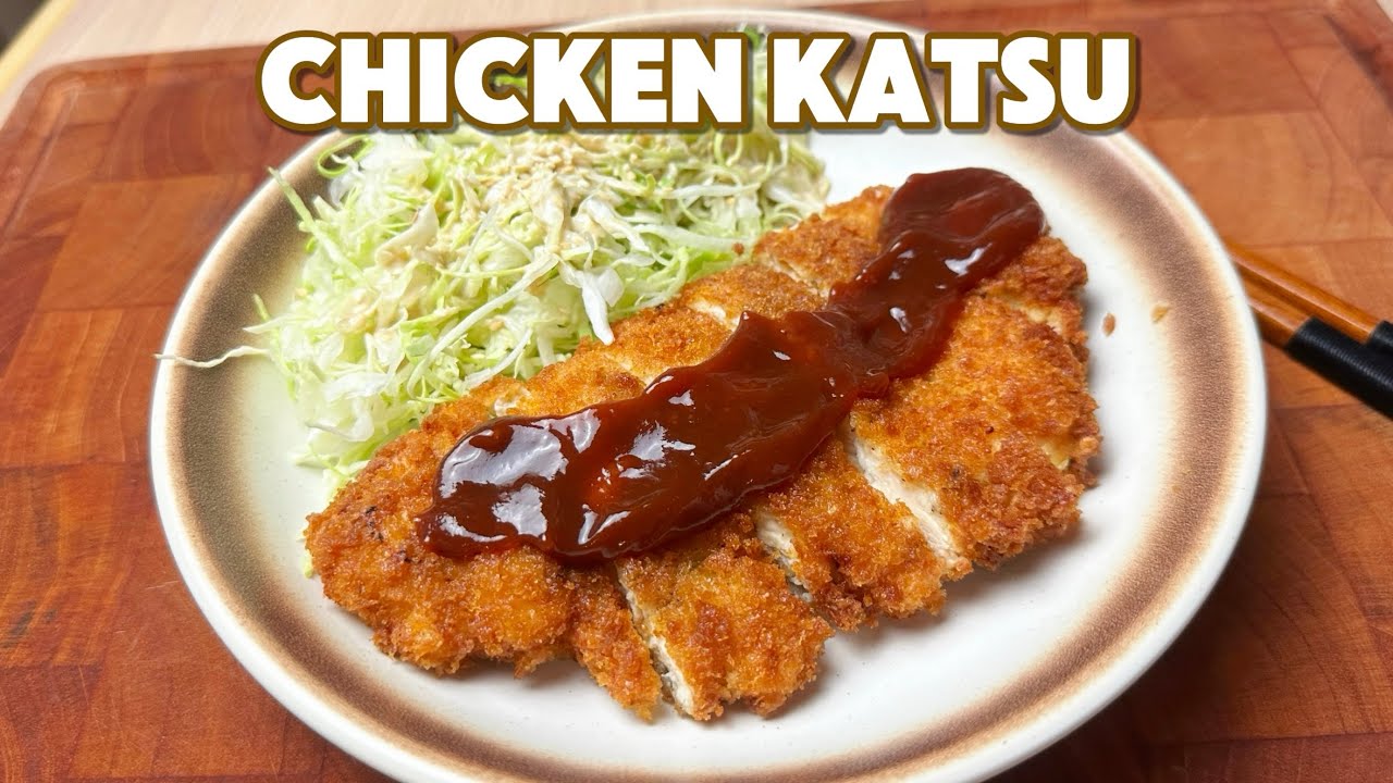 CHICKEN KATSU (JAPANESE CHICKEN CUTLET)