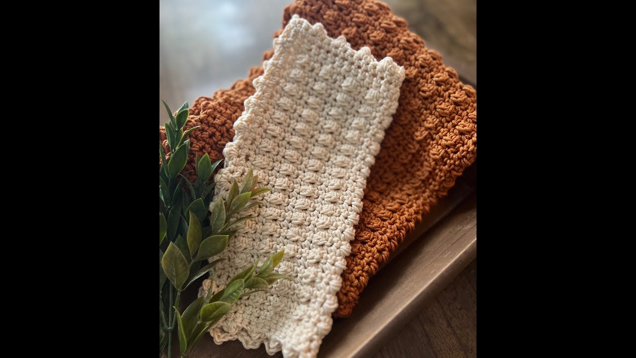 Autumn Berry Dish Cloth & Hand Towel