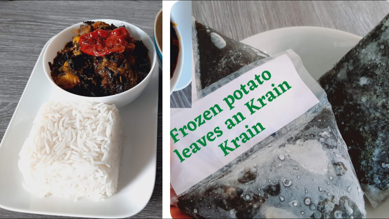 How to make Frozen Potato greens #2