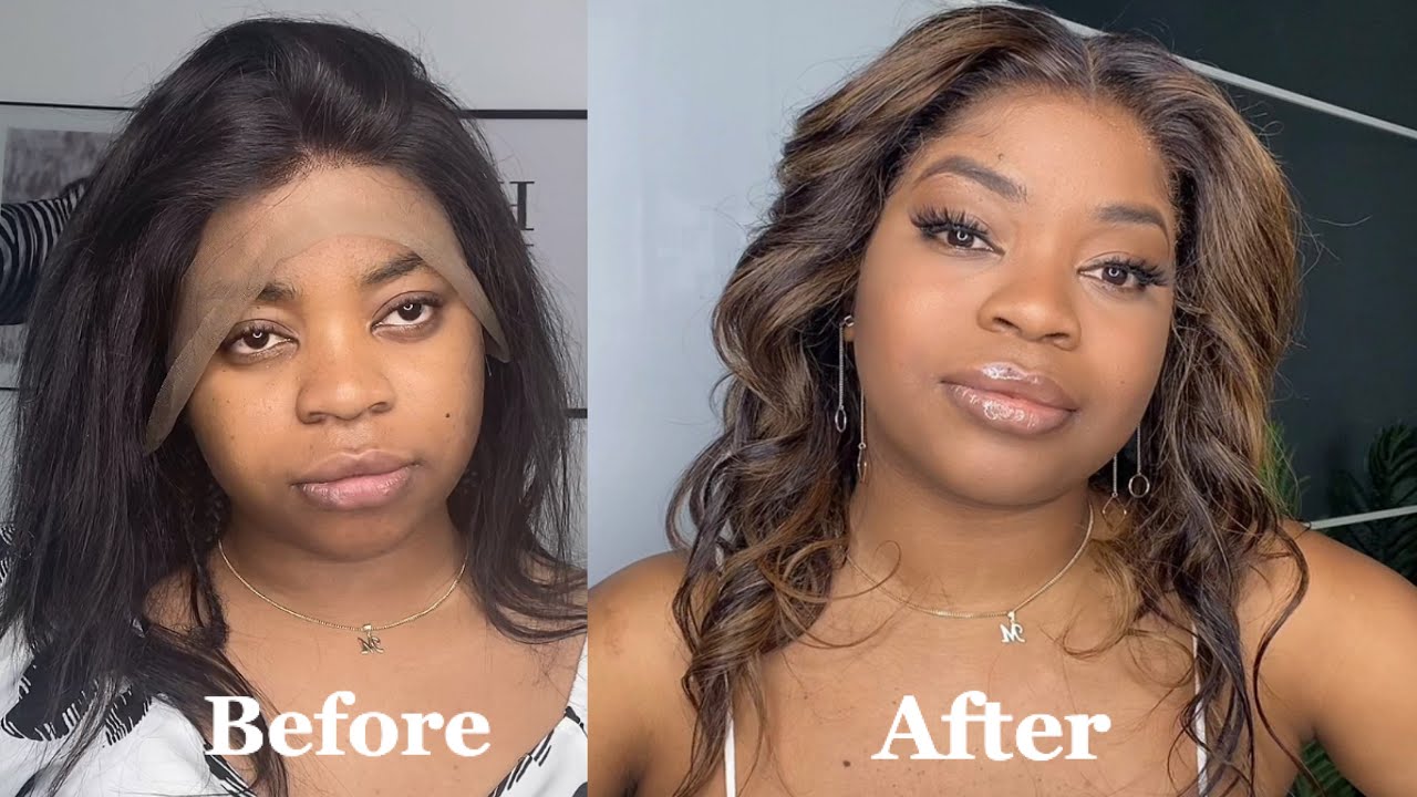 COMMENT FAIRE UNE COLORATION HIGHLIGHT SOIT MÊME (INCROYABLE TRANSFORMATION DE CETTE PERRUQUE)