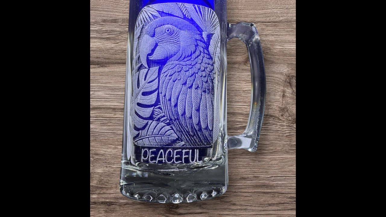 Xtool s1 20w How to engrave glass mugs
