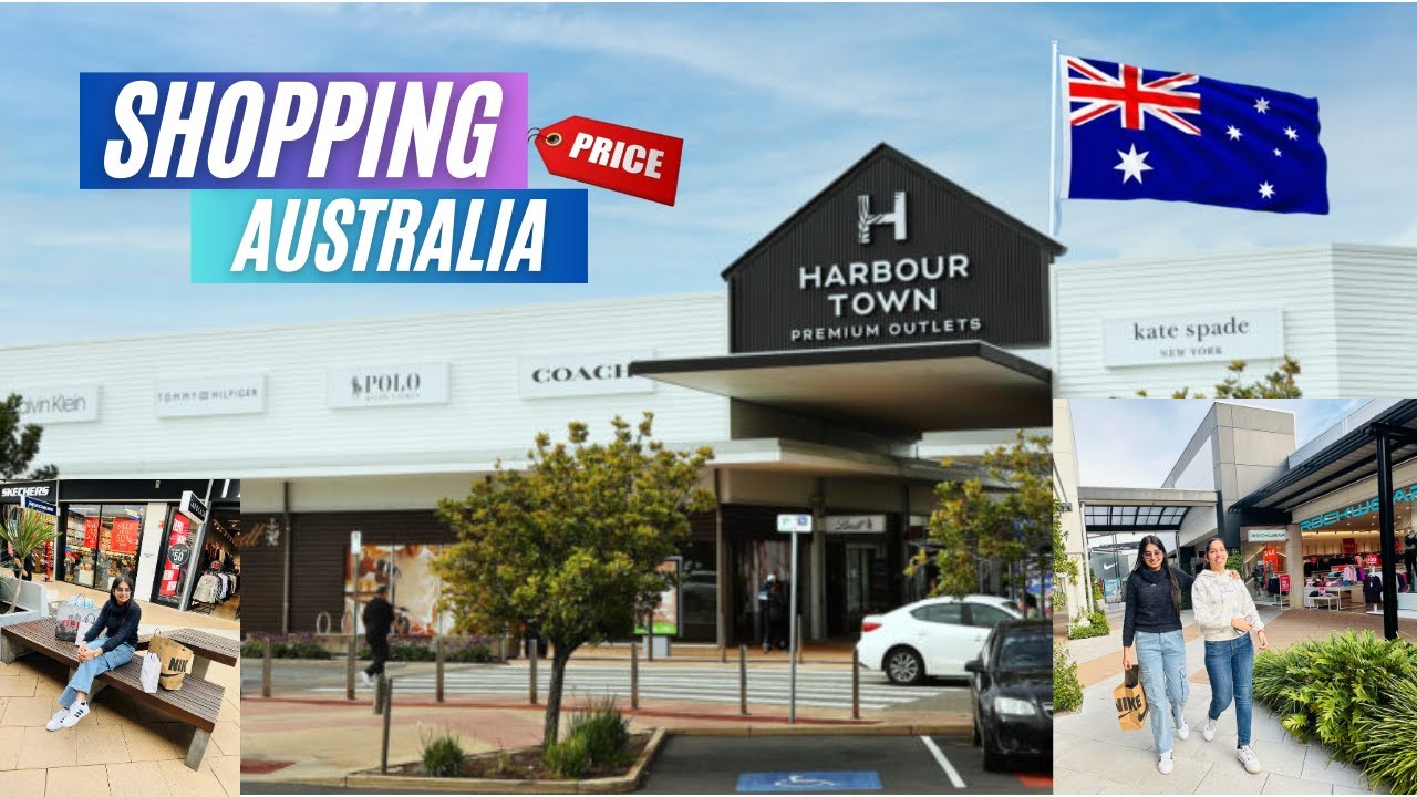 Shopping in Australia be Like 🇦🇺🦘| Harbour Town in Adelaide 🇦🇺| Anjali Lohan