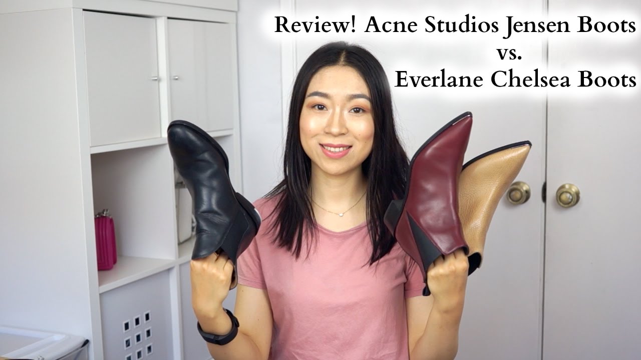 Acne Studios Jensen Boots vs. Everlane Chelsea Boots Review