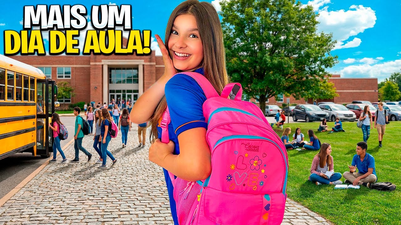 O QUE A CACAU FAZ ANTES E DEPOIS DA ESCOLA *mostrei a realidade + dia de aula