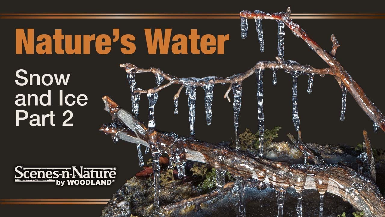 How To Easily Make Ice and Snow for a Habitat Base: Part 2 | Taxidermy Supply | Scenes-n-Nature®