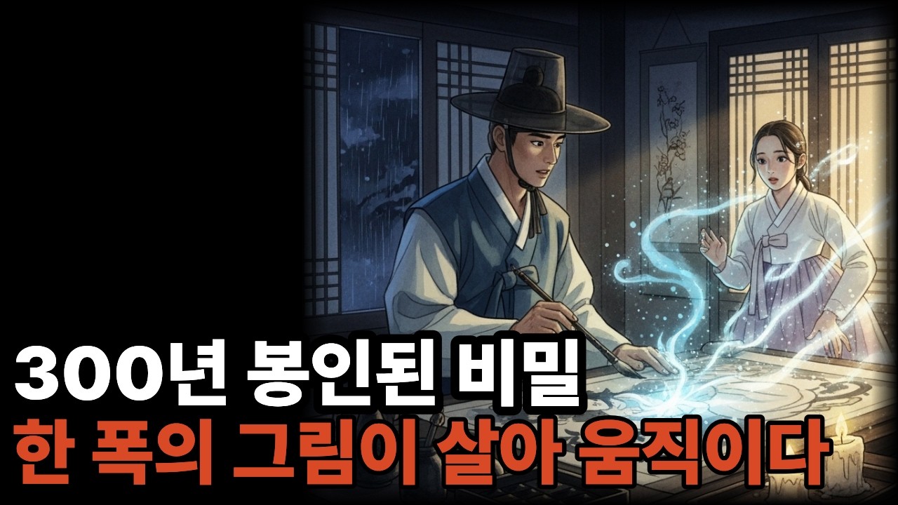 그림 속 봉인된 여인, 천재 화공의 붓끝에서 깨어나다