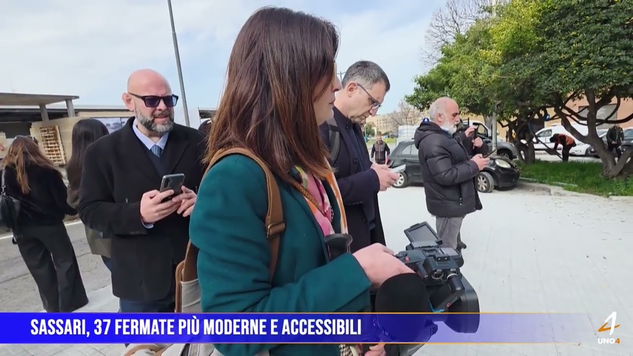 Sassari, 37 fermate più moderne e accessibili