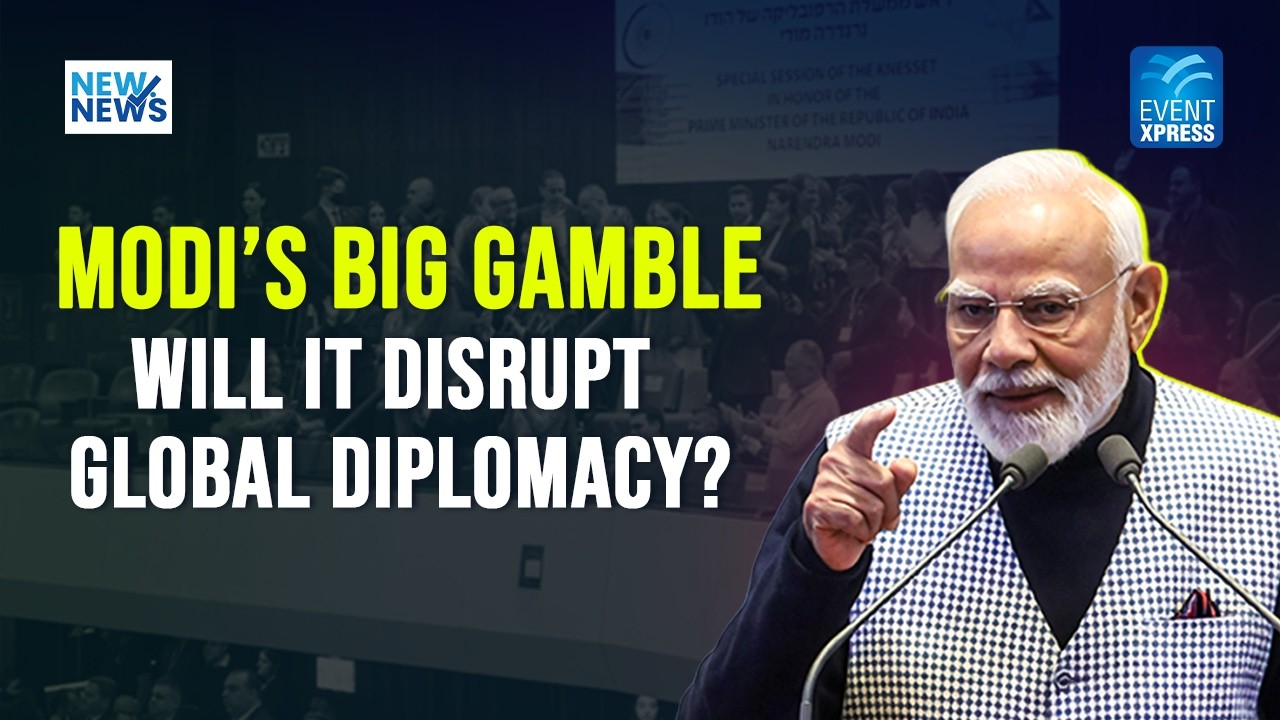 “Watch: Modi Roars in Israel’s Parliament – A Bold Message to the World!”