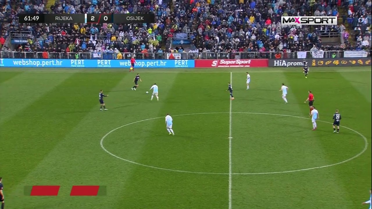 RIJEKA vs OSIJEK 3:0 (26. kolo, SuperSport HNL 23/24)