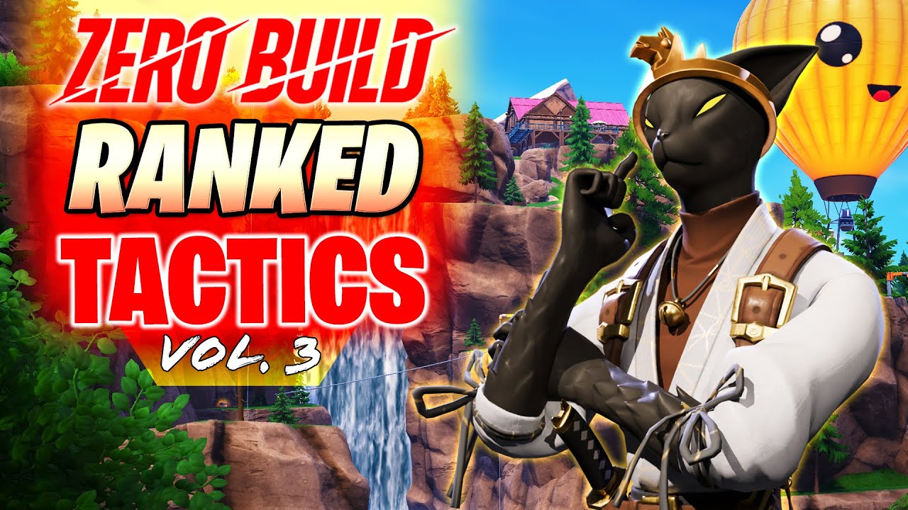 Изучите агрессивную тактику для игры без базы — обучающий геймплей Fortnite, том 3.