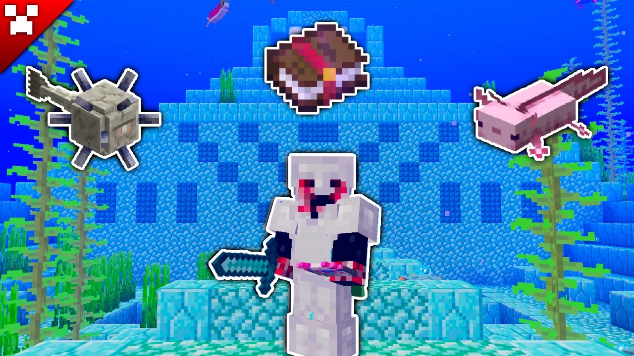 An UNDERWATER ADVENTURE in Minecraft Survival!