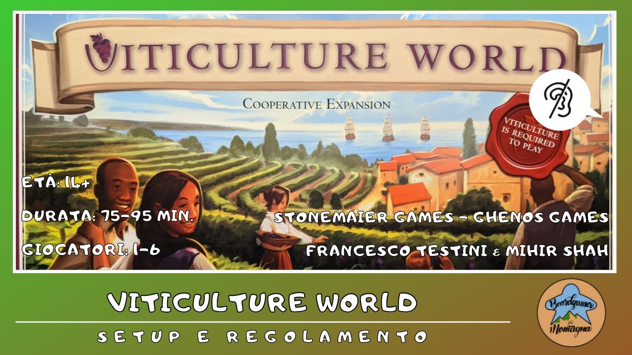 Viticulture World - setup e regolamento in italiano (tutorial) [SUB ITA]
