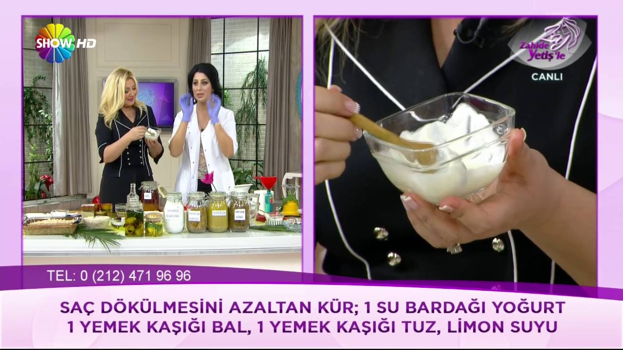 Saç dökülmesine karşı yoğurt kürü