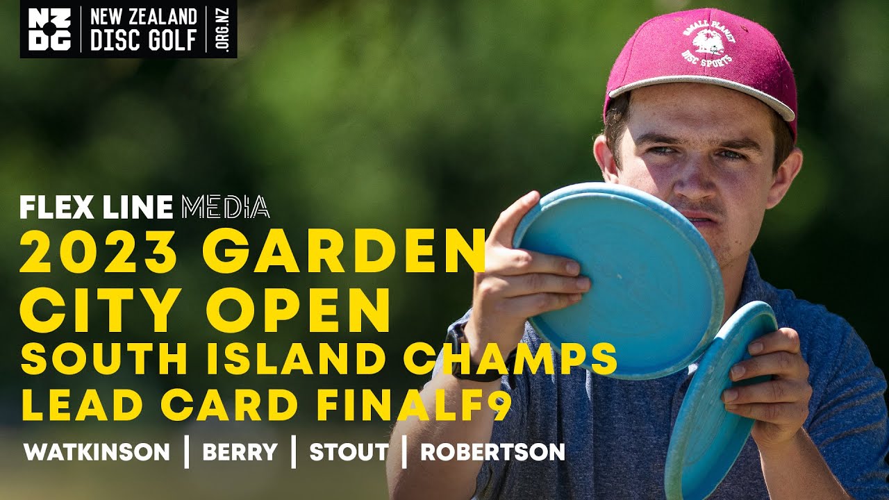 2023 Discmania Garden City Open | Lead Card FINALF9 | Watkinson, Berry, Stout, Robertson